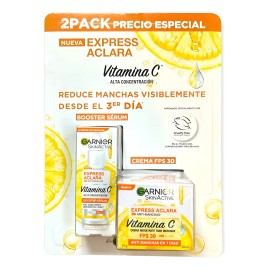 Kit Express Aclara Anti-manchas Sérum Y Skinactive Garnier