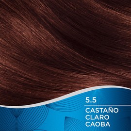 Wella Deluxe Tinte Permanente 5.5 Castaño Claro, 207 g