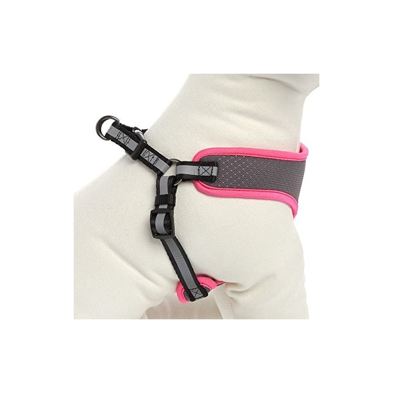 TOP PAW Reflective Comfort Dog Harness Pink X-Large