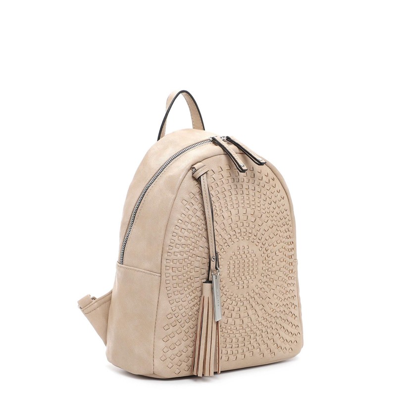 SURI FREY Ruby 13744 Women's Backpack Pattern Mix, Light Taupe,