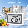 Ankilo Refrigerator Fridge Thermometer, 2 Pack Digital Freezer Thermometer with