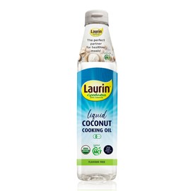 Laurin Coconut Oil Cooking Oil Organic JAS Organic Medium Chain Fatty Acids MCT Coconut 16.9 fl oz (500 ml) 1 Bottle