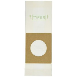 Hoover Vacuum Cleaner Bags for Sprint and Tempo Canister Vacs, Pack of 5, White-Green, Type R, Part # 4010063R, Hoover Vacuum Bags Refill