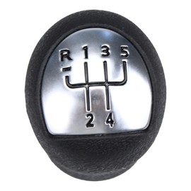 VENAKON Pomo Perilla Palanca de velocidades compatible con Renault Clio 2002-2010 Kangoo 2004-2008 Nissan Platina 2002-2010 ergonómico