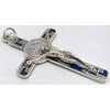 GTBITALY 10.674.31 ms Cross of Saint Benedict Silver with Mosaic