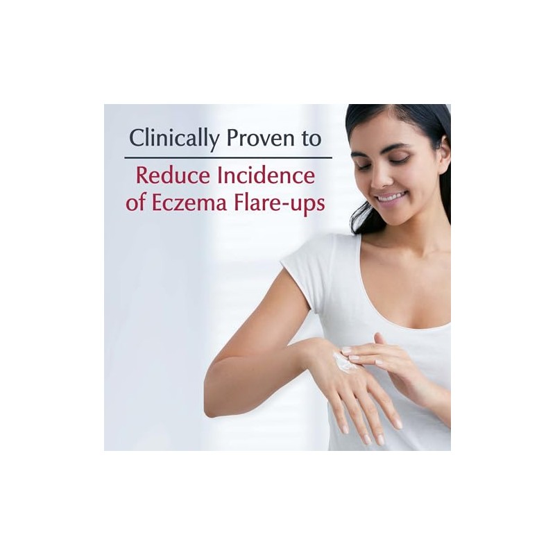 Eucerin Crema de cuerpo para aliviar eczemas, 8.0 oz