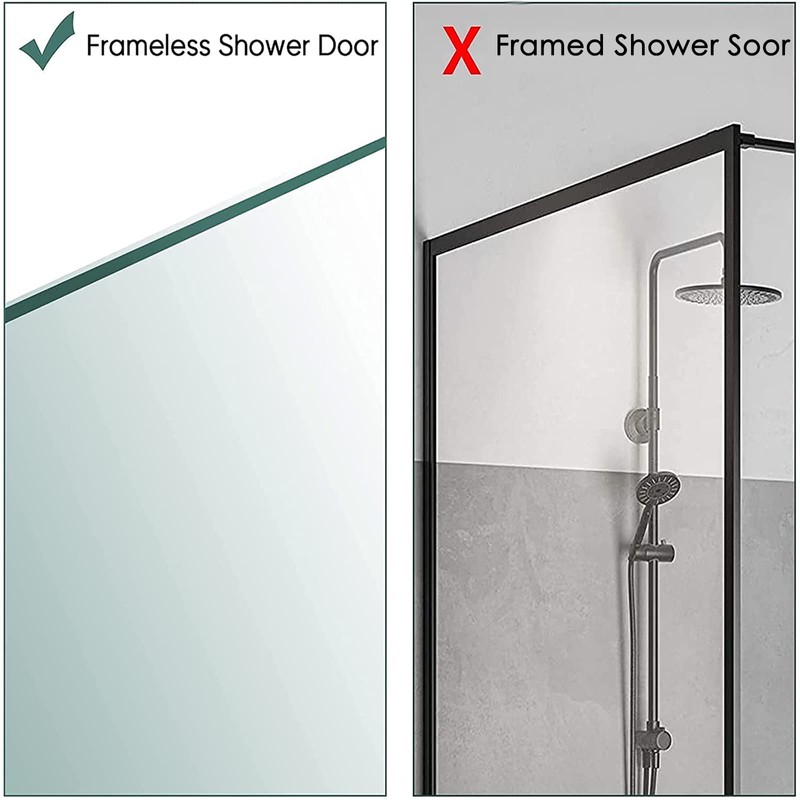 Linkidea 2 Pack Over Shower Door Towel Hook, Double Side