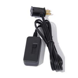 B&P Lamp® Black in-Line Full Range Dimmer with Cord Set