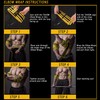 TAVIEW Elbow Wraps for Weightlifting, 47" Elastic Elbow Brace &
