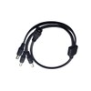 QLXHBOT 2 Pack Black DC Extension Cord 1 Female to