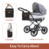 Mancro Breastmilk Cooler Bag Travel, Fits 4 Baby Bottles Up
