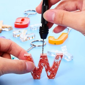 KEWAYO 12Pcs Micro Twist Drill Bit Set, 0.5-2.0mm Tiny Drill Bit 2.35mm Shank HSS Mini Engraving Drill Bit Hole Drilling Tool for DIY Amber, Bead and Beeswax