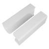 Depisuta Adjustable Magnetic Tissue Holder, Wall Mounted Steel Tissue Box