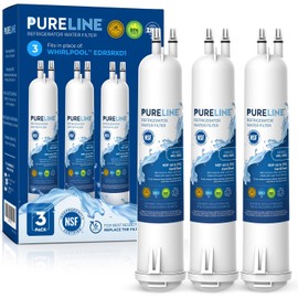 Pureline Replacement for Everydrop® Filter 3, EDR3RXD1, 4396710, 4396841 Water Filter, Kenmore® 46-9083, 46-9030 Refrigerator Water Filter (3 Pack)