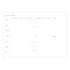 Filofax Personal Organiser Activity Planner Refill, White
