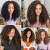 Crochet Hair for Black Women Human Hair Soft Feeling, Short