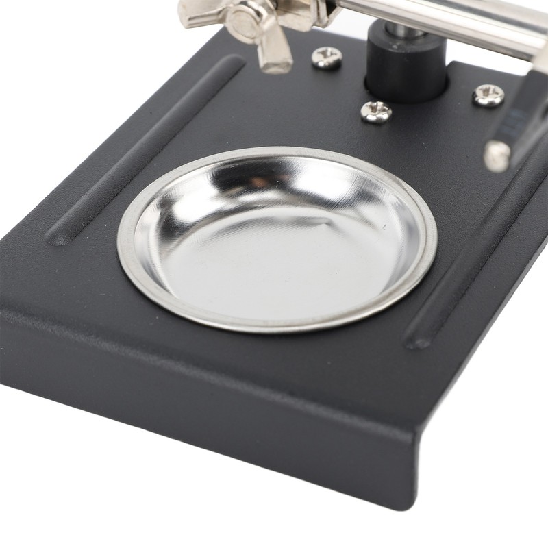 6X Magnifier with Auxiliary Clip Magnifying Glass Holder Third Hand