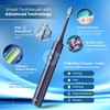 SEJOY Sonic Electric Toothbrush Rechargeable Power 5 Modes Timer, With