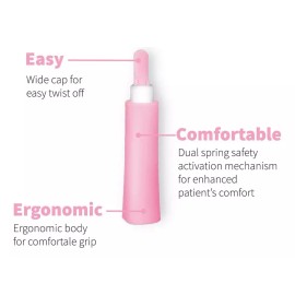 Medivena One-care Safety Lancets, Contact-activated, 30g X 1