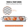 VEVOR X-Marks Fire Pit Grill Grate, Rectangle Cooking Grate, Heavy