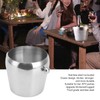 Stainless Steel Ice Bucket Champagne Ice Bucket Wine Chiller Bucket