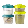 BÉABA - Set of 6 Baby Food Storage Container -