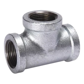 Meer 5 Piezas Conexión Tee Galvanizado 1 C150 Meer