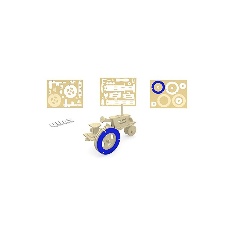 Quay Tractor Woodcraft Construction Kit