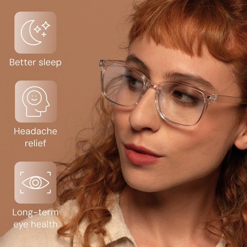 Gaoye Stylish Blue Light Glasses for Woman - Computer Glasses