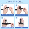 Wisesso Trigger Finger Splint, Index Finger Splint with 3 Adjustable