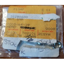 Kawasaki One 1 NEW! Genuine KAWASAKI 6mm NUT 312B0600 clutch chain cover carb air cleaner