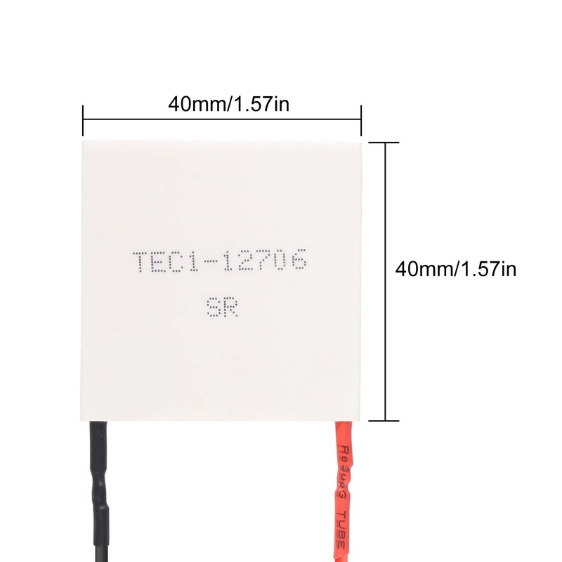 Peltier Element TEC for Cooling Heating TEC1-12706 Thermoelectric, 12 V