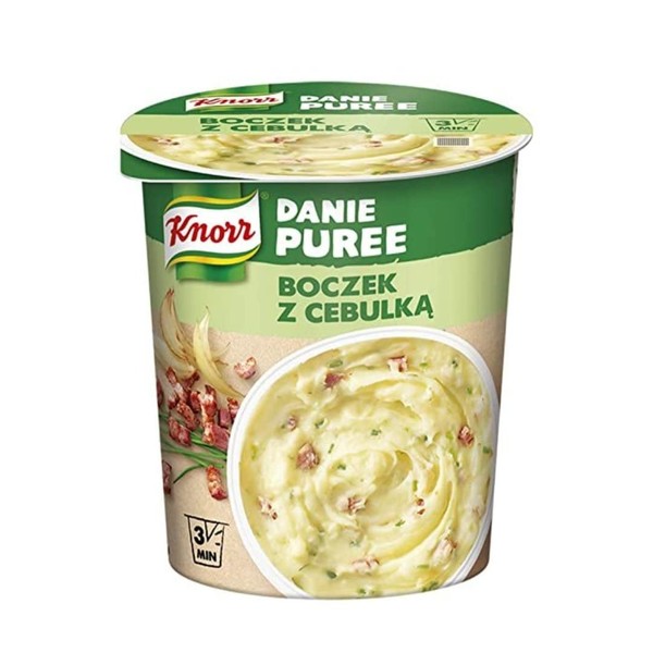 Knorr Potato Puree with Bacon & Onions (Bekonem Cebulka) 51gr x 10 Pack