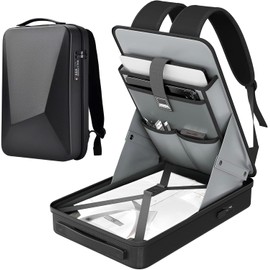 Durable Starlink Mini Storage Backpack with Waterproof Protection, TSA Lock & Charging Ports – Easy Carry Bag for Starlink Dish, Cables, Power Supply, Kickstand, and Accessories for Travel & Camping