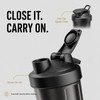 Protein Shaker Bottle, 600 mL Mixing Cup with Mixing Ball,