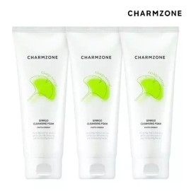 Chamzone 참존 징코 내츄럴 저자극 클렌징 폼 200ml 3개 Jenzon Zingko Natural Low-Stimulation Cleansing Foam 200ml 3pcs