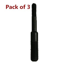 M3 Replacement Mandrel Thread, Vogueing Tool Thread Spiral Point Tap Drill for Hand Nut Rivet (1 Piece, UK System), black