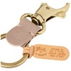 Il Bisonte Key Chain SKH016 (Old Model Number: C0551), Tortora,