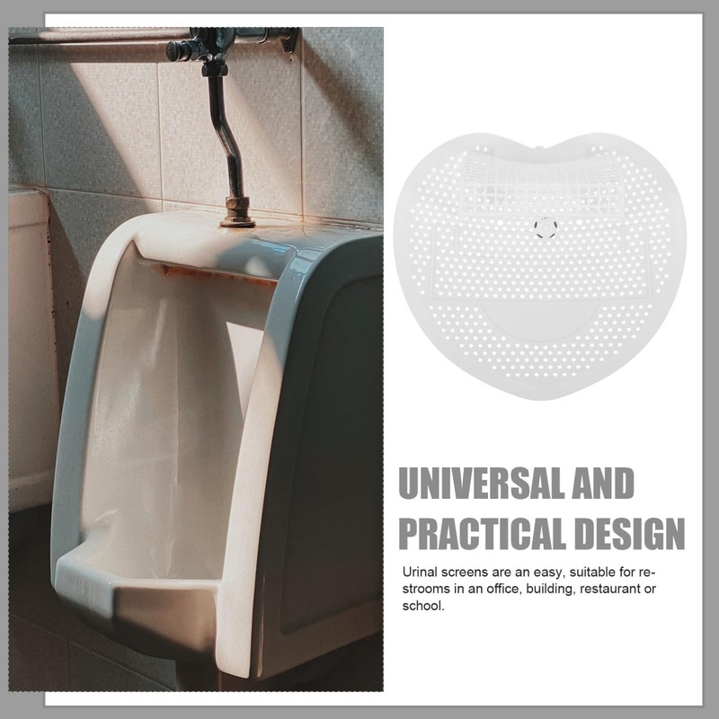 Healeved Urinal Deodorizer Screen Pad Restroom Odor Anti-Splash Design for