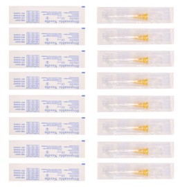 25 Gauge 1 Inch Needle 100 Pack,Luer Lock Industrial Dispensing Accessories,Individually Wrapped