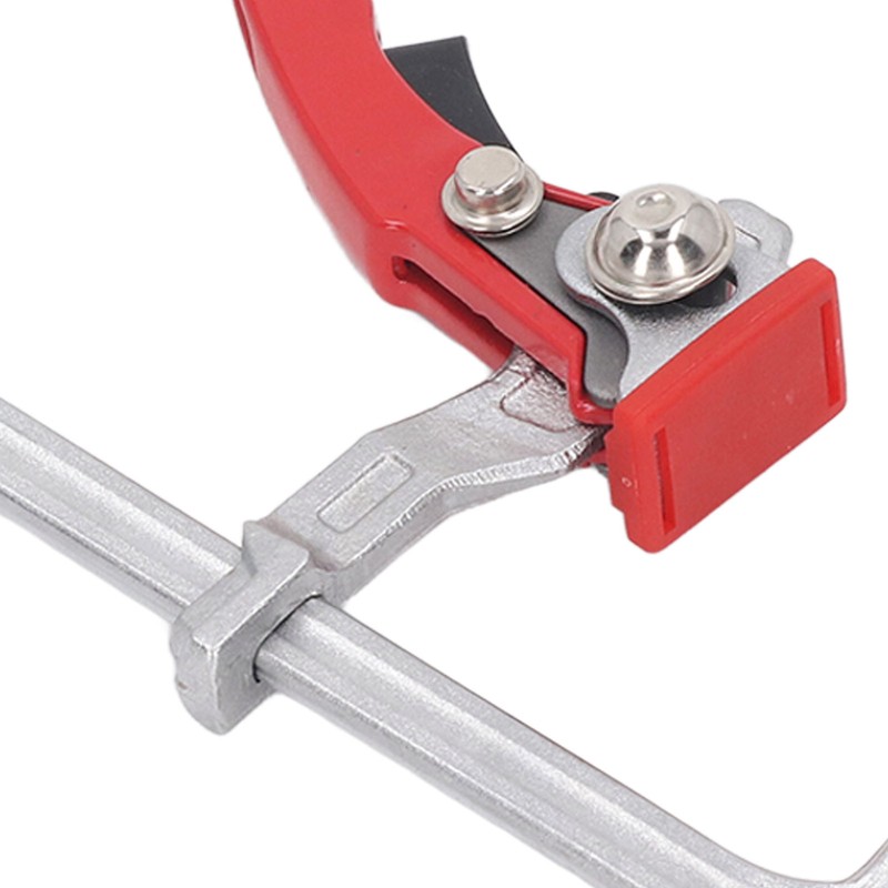 Ratchet Track Clamp 300x60mm Large Clamping Force Self Alignment Ratcheting