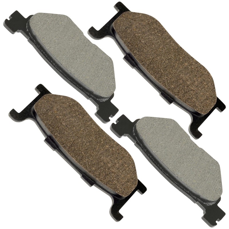 Caltric Front Rear Brake Pads for Yamaha XVS950 V-Star 950
