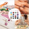 20pcs Natural Heart Healing Crystals Rose Quartz Heart Stones Gemstone
