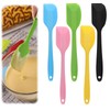 Teigschaber Set Silikon,Silikon Spatel, Teigspachtel,Teigschaber Silikon,5 Stück Hitzebeständige Spatel mit