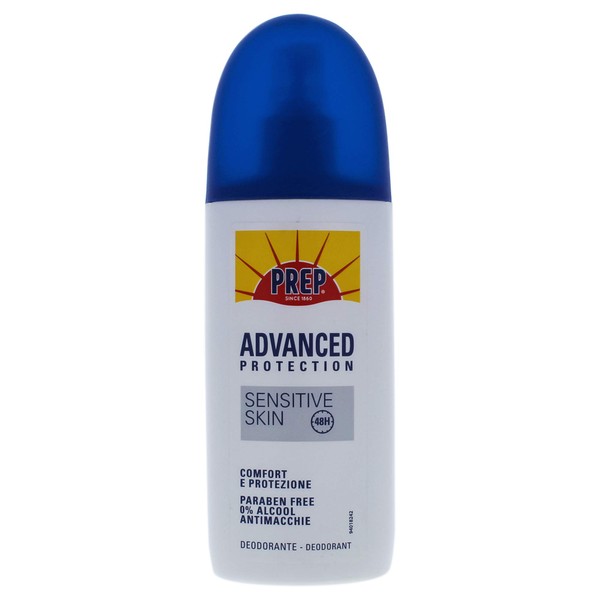 Prep Advanced Protection Sensitive Skin Deodorant By Prep for Unisex - 3.3 Oz Deodorant Spray, 3.3 Oz