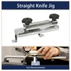 Sharpening Accessory Kit for 10-Inch Sharpening Systems，Long/Short Knife Jig、Scissor Jig、Axe