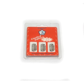 Elysee Star © (24 Pieces) U Shape Steel Snap Weaving Clips For Feather Hair Extensions Wigs Weft (Medium (28mm x 14mm), Silver)