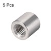 sourcing map M6 Round Connector Nuts, 304 Stainless Steel Coupling