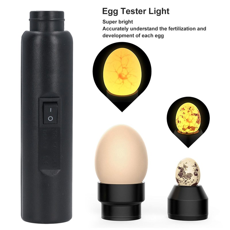 Egg Tester Light USB Rechargeable Bright LED Cool Light Egg