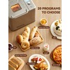 Neretva Bread Maker, 20-IN-1 2LB Bread Machine Dual Heater Bread